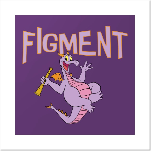 One Little Figment Wall Art by Mouse Magic with John and Joie